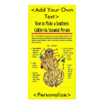 Southern California Seasonal Person Photo Card