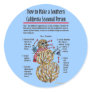 Southern California Seasonal Person Sticker