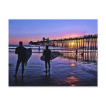 Southern California Sunset Postcard