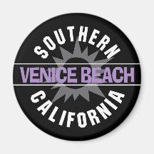 Southern California - Venice Beach Fridge Magnets