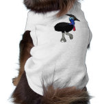 Southern Cassowary Dog Tee Shirt