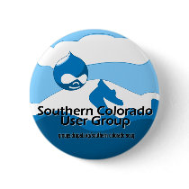 Southern Colorado User Group Pinback Button