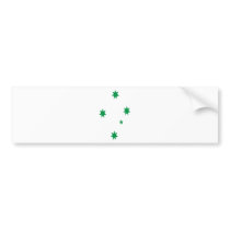 Southern Cross Green bumper stickers