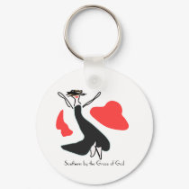 Southern Gal Keychain