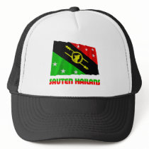 Southern Highlands Province Waving Flag hats by Vexillophile Southern Highlands Province Waving Flag hats