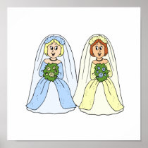 Southern Lesbian Wedding Print