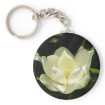 Southern Magnolia Keychain
