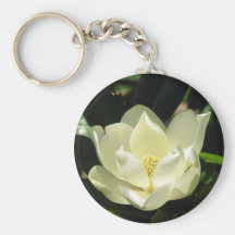 Southern Magnolia Keychain
