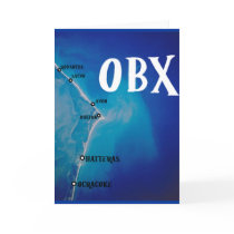Southern OBX map Cards