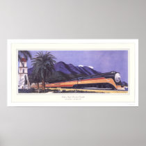 Southern Pacific Streamlined Daylight Poster