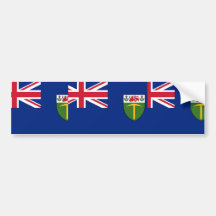Southern Rhodesia, United Kingdom flag Bumper Stickers