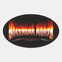 SOUTHERN ROOTS Oval Sticker