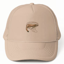 Southern Shrimp Art Trucker Hat
