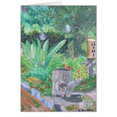 Southern Summer Garden card