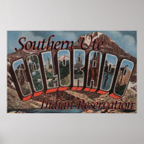 Southern Ute Indian Reservation, Colorado Posters