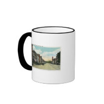 Southern View Down Main Street Mugs