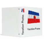 Southern Waving Flag 3 Ring Binder