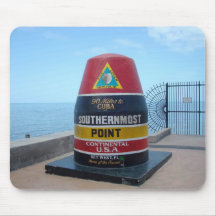 Southernmost Point Buoy Key West Florida Mousepad