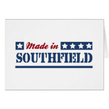 Southfield MI.png Greeting Cards