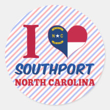 Southport, North Carolina Stickers