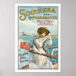 Southsea and Portsmouth Poster
