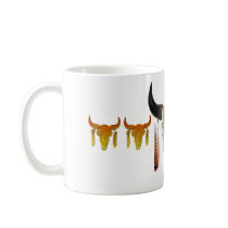 Southwest Buffalo Skull Coffee Mug