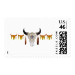 Southwest Buffalo Skull Postage