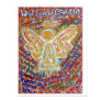 Southwest Cancer Angel Art Print (White Edge)