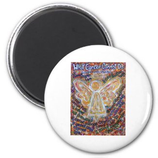 Southwest Cancer Angel magnet