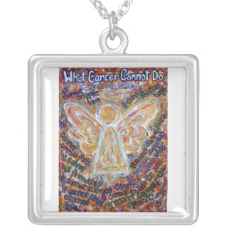 Southwest Cancer Angel Necklace Jewelry necklace