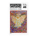 Southwest Cancer Angel Postage Stamp