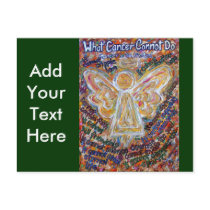 Southwest Cancer Angel Postcard by donnabellasangels Southwest Cancer Angel Postcard