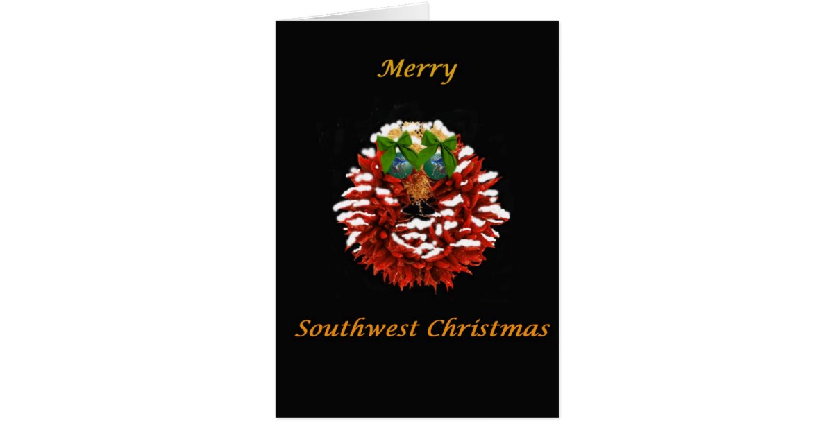 southwest christmas card zazzle baby birthday invites