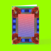 Southwest Christmas Template cards