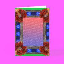Southwest Christmas Template cards