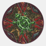 Southwest Circle Art Sticker