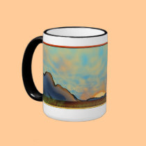 Southwest Desert Sunset mugs by ZiaSun Southwest Desert Sunset mugs