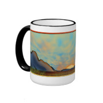 Southwest Desert Sunset mugs by ZiaSun Southwest Desert Sunset mugs
