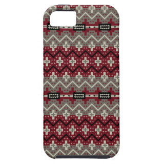 Southwest in Maroon and Gray iPhone 5 Cover