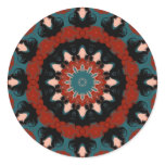 Southwest Kaleidoscope Round Sticker