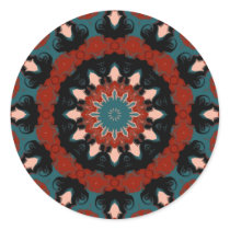 Southwest Kaleidoscope Round Sticker