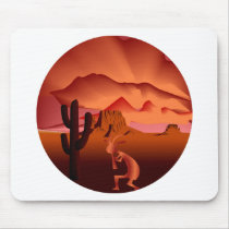 Southwest Kokopelli mousepads