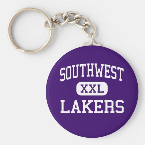 Southwest - Lakers - high - Minneapolis Minnesota Keychain