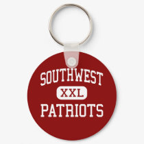Southwest - Patriots - High School - Macon Georgia keychains by customteamsportswear Southwest - Patriots - High School - Macon Georgia keychains