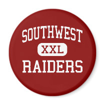 Southwest - Raiders - High - San Diego California magnets by customteamsportswear Southwest - Raiders - High - San Diego California magnets