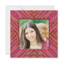 Southwest Style Photo Graduation Invitation
