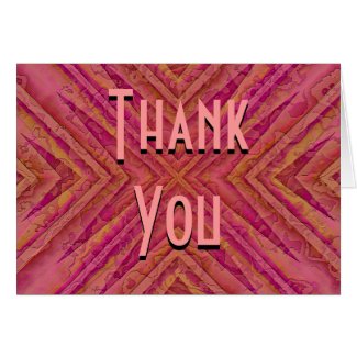 Southwest Style Thank you Card