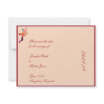 Southwest Sunset Lizard Save the Date card Personalized Invitation