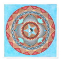 Southwest Ying Yang Mandala posters