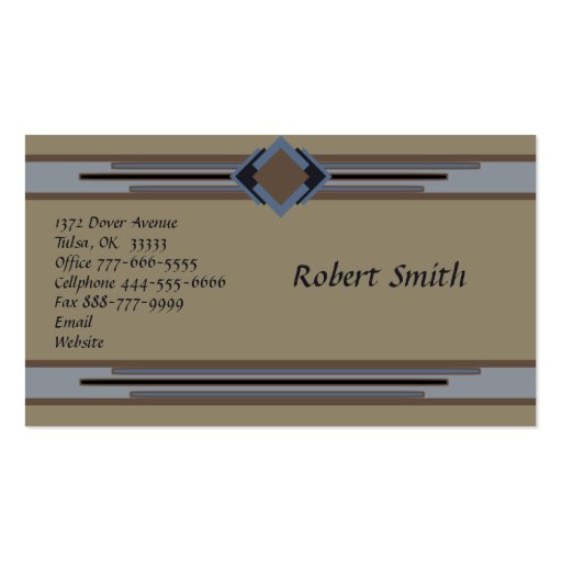 Southwestern Business Card (front side)